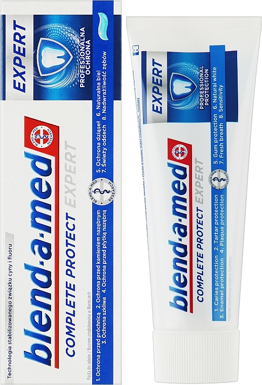 Zahnpasta Complete Protect Expert Professional Protection - Blend-a-med Complete Protect Expert Professional Protection Toothpaste — Bild N2