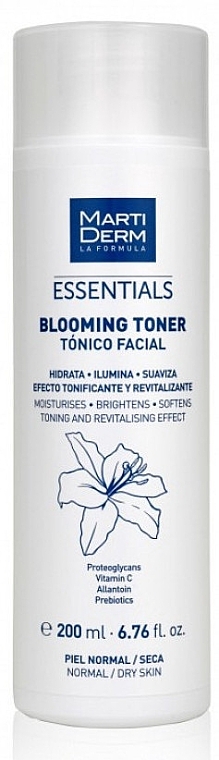 Toner für normale bis trockene Haut - MartiDerm Essentials Blooming Toner — Bild N1