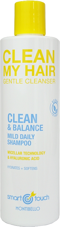 Mizellenshampoo mit Hyaluronsäure - Montibello Smart Touch Clean My Hair — Bild N1