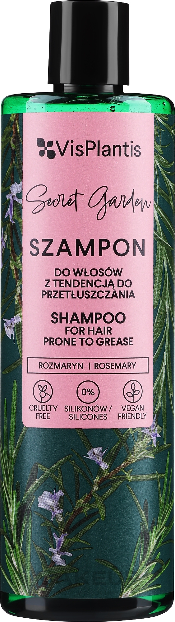 Shampoo für schnell fettendes Haar - Vis Plantis Herbal Vital Care Shampoo For Hair With Tendency To Grease — Foto 400 ml