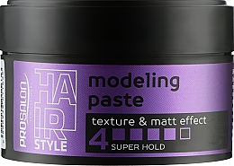 Düfte, Parfümerie und Kosmetik Modellierende Haarpaste Level 4 - Prosalon Styling Hair Style Modeling Paste Texture & Matt Effect 4 Super Hold