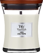 Düfte, Parfümerie und Kosmetik Duftkerze im Glas Linen - WoodWick Hourglass Candle Linen