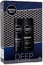 Düfte, Parfümerie und Kosmetik Körperpflegeset - Nivea Men Deep Clean (Duschgel 250ml + Deopsray 150ml)