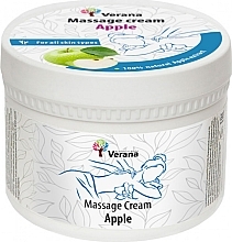 Massagecreme Apfel - Verana Massage Cream Apple  — Bild N1