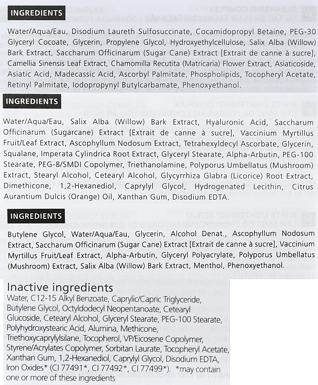 Set - Is Clinical Pure Radiance Trial Kit (cl/gel/2*2ml + serum/3.75ml + ser/3.75ml + sun/cr/10g) — Bild N7