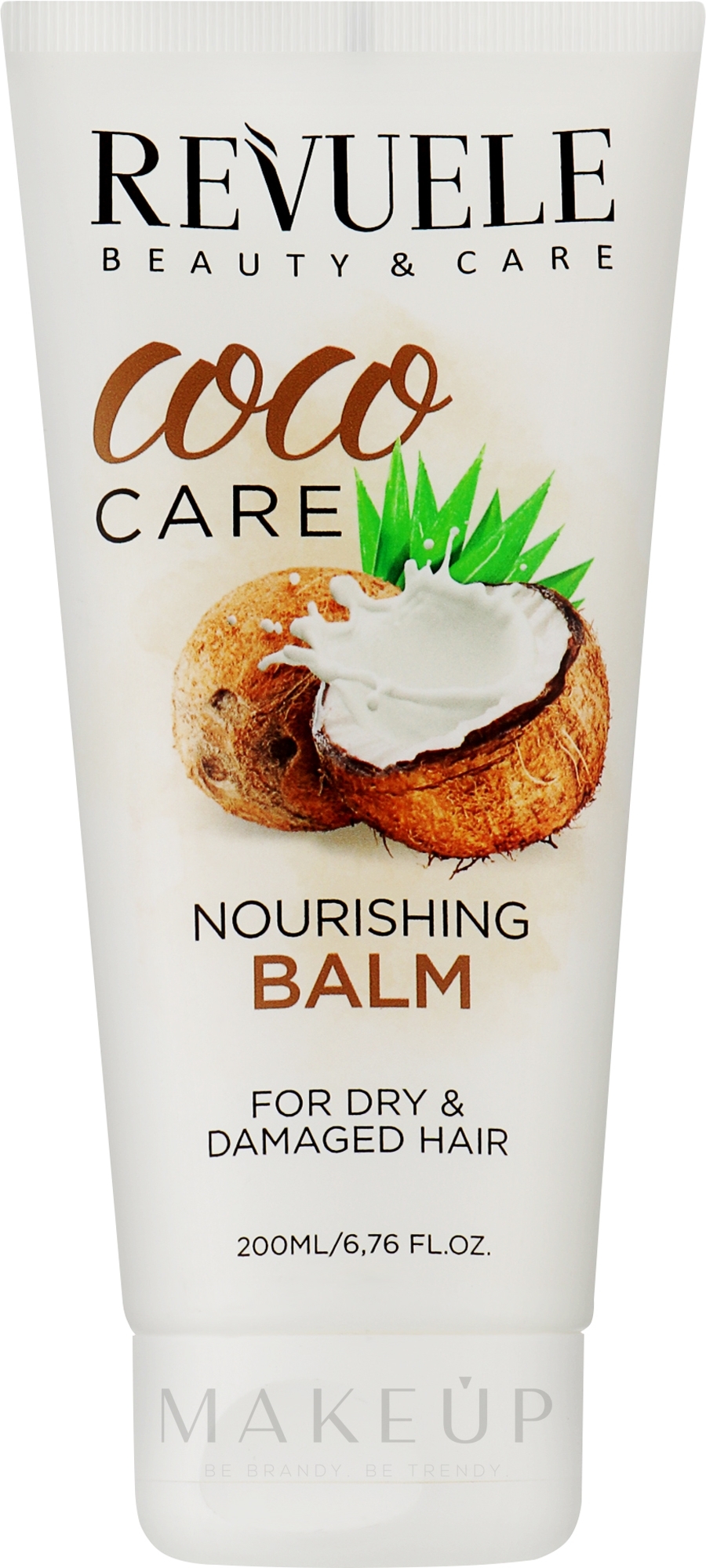 Pflegender Balsam für trockenes und strapaziertes Haar - Revuele Coco Oil Care Nourishing Balm — Bild 200 ml