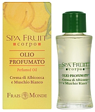 Düfte, Parfümerie und Kosmetik Frais Monde Spa Fruit Apricot And White Musk Perfumed Oil - Parfümöl