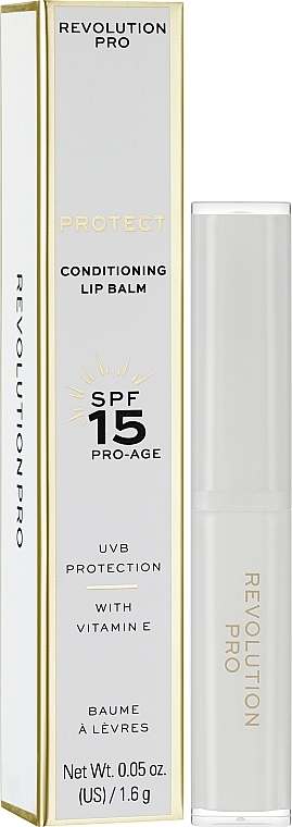 Lippenbalsam mit Vitamin E - Revolution Pro Protect Conditioning Lip Balm SPF15 — Bild N2