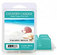 Düfte, Parfümerie und Kosmetik Duftwachs Paradise Breeze - Country Candle Wax Melt Paradise Breeze