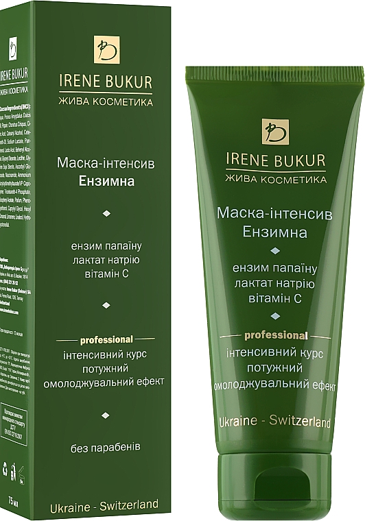 Intensiv enzymatische Gesichtsmaske - Irene Bukur — Bild N2