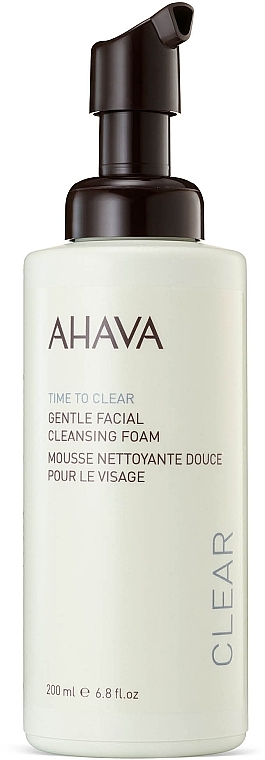 Gesichtsreinigungsschaum für alle Hauttypen - Ahava Time to Clear Gentle Facial Cleansing Foam — Bild N1