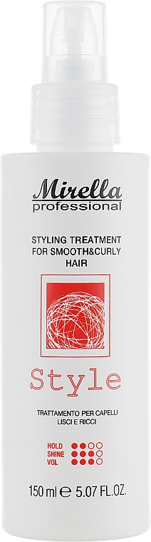 Stylingmittel für glattes und lockiges Haar - Mirella Professional Style Styling Treatment — Bild N2