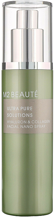 Anti-Aging Gesichtsspray mit Kollagen und Hyaluronsäure - M2Beaute Ultra Pure Solutions Hyaluron And Collagen Facial Nano — Bild N1