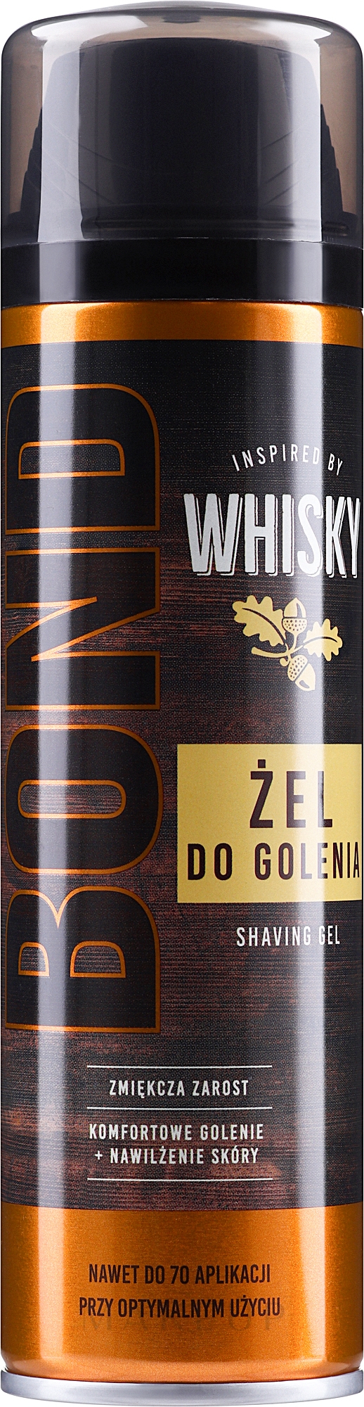 Rasiergel - Bond by Whisky Shaving Gel — Bild 200 ml