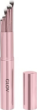 Augen-Make-up Pinselset 5-tlg. - Glov Eye Makeup Brushes Pink — Bild N3