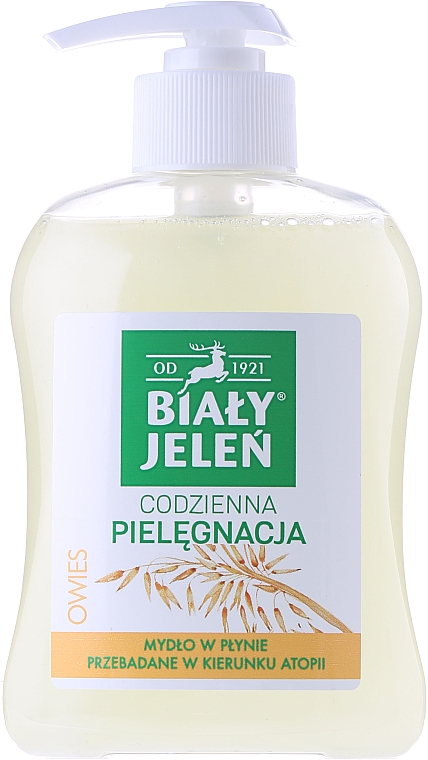 Hypoallergene Flüssigseife mit Haferextrakt - Bialy Jelen Hypoallergenic Premium Soap Extract Of Oats — Foto N2