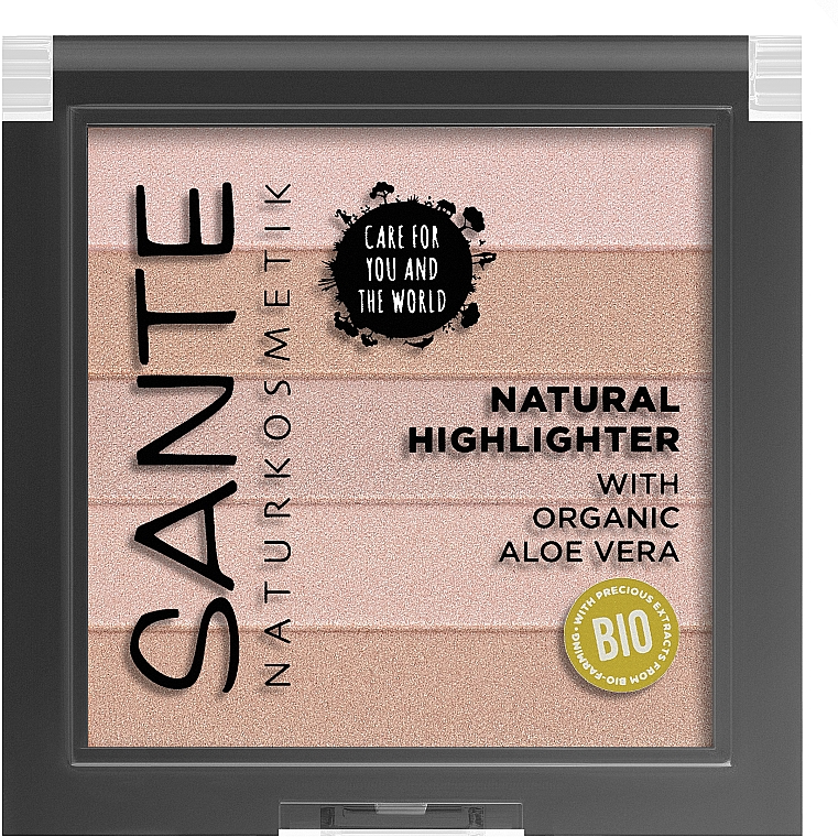 Gesichtshighlighter - Sante Natural Highlighter With Organic Aloe Vera — Bild N2