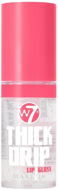 Lipgloss - W7 Thick Drip Lip Gloss  — Bild In The Clear