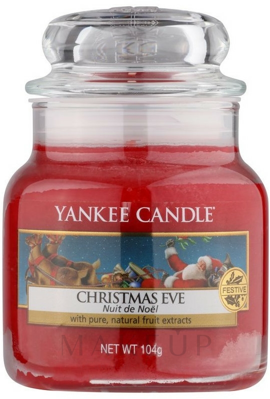 Duftkerze im Glas Christmas Eve - Yankee Candle Christmas Eve Jar — Bild 104 g