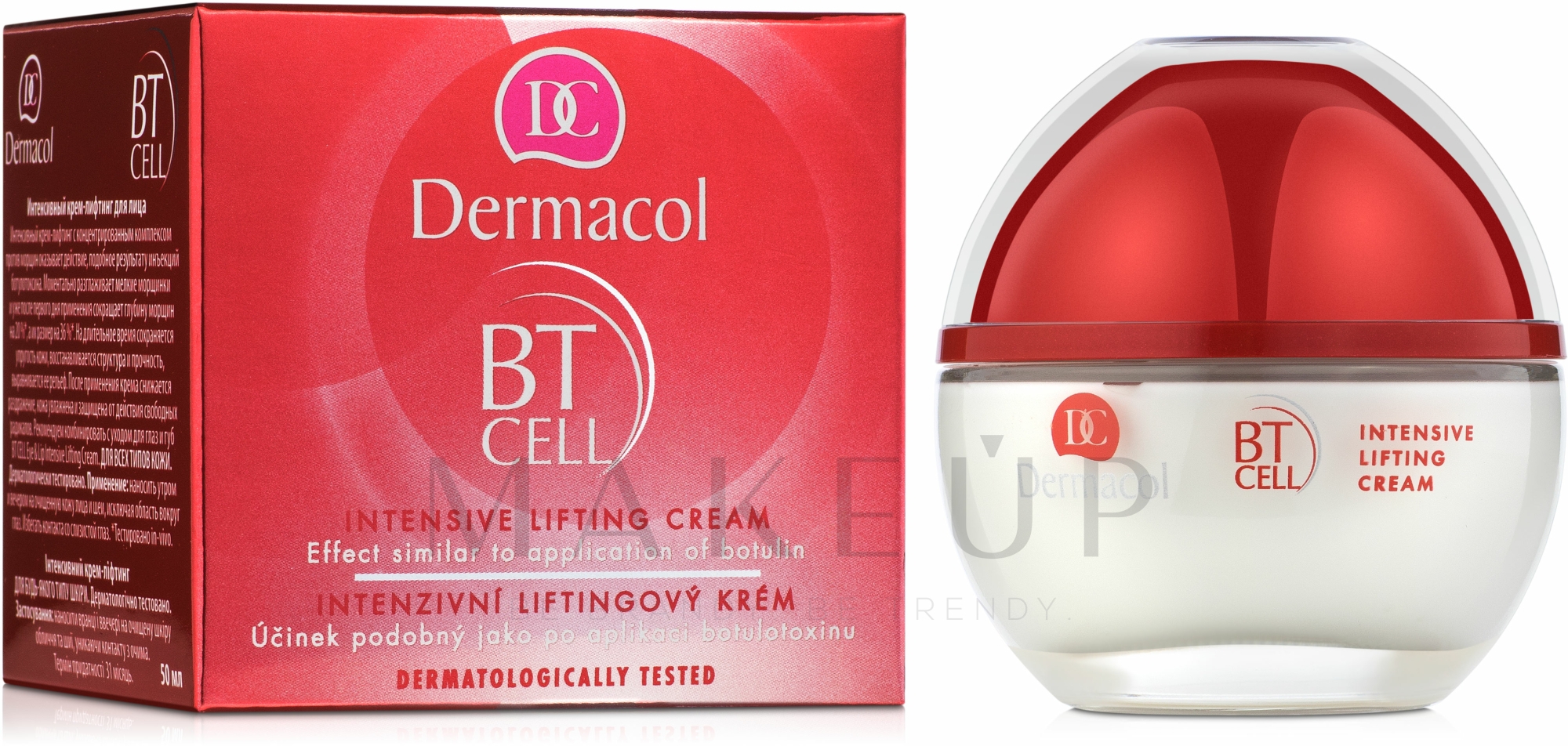 Intensiv glättende Gesichtscreme mit Lifting-Effekt - Dermacol BT Cell Intensive Lifting Cream — Foto 50 ml