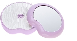 Kompakte Haarbürste d 84 mm rosa - Janeke The Original Pomme Brush With Mirror — Bild N3