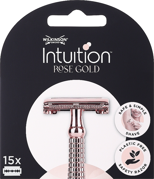 Rasierklingen 15 St. - Wilkinson Sword Intuition Rose Gold — Bild N1