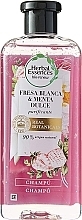 Volumen-Shampoo für dünnes Haar mit Erdbeer und Minze - Herbal Essences White Strawberry & Sweet Mint Shampoo — Bild N3