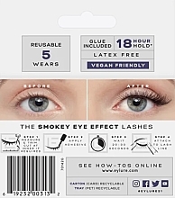 Künstliche Wimpern №21 - Eylure False Eyelashes Smokey Eye — Bild N2