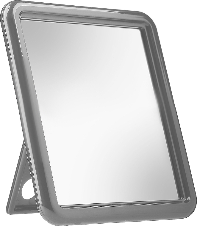 Rechteckiger Spiegel 13x10 cm grau - Inter-Vion — Bild N1