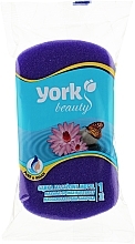 Massage- und Badeschwamm Schmetterling violett - York — Bild N1