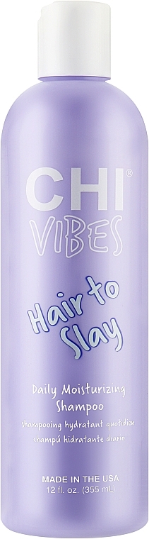 Feuchtigkeitsspendendes Shampoo - CHI Vibes Hair To Slay Daily Moisture Shampoo — Bild N1