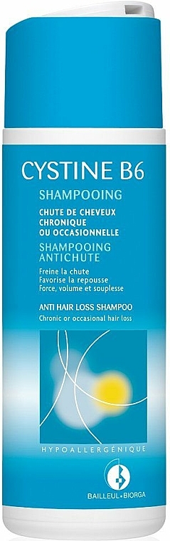 Keratin Shampoo gegen Haarausfall - Bailleul-Biorga Cystine B6 Shampooing