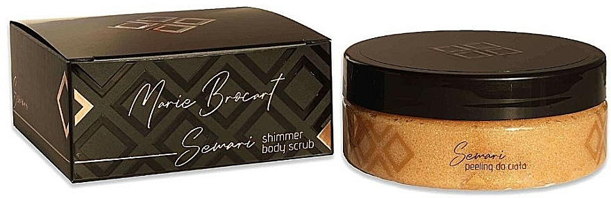 Glänzendes Körperpeeling - Marie Brocart Semari Shimmer Body Scrub — Bild N1