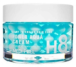Düfte, Parfümerie und Kosmetik Intensiv feuchtigkeitsspendende Gesichtscreme mit Hyaluronsäure in Kapselform - Medi Peel Power Aqua Cream