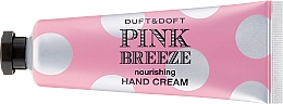 Düfte, Parfümerie und Kosmetik Luxuriöse pflegende Handcreme mit Pfirsich- und Pfingstrosen-Duft - Duft & Doft Nourishing Hand Cream Pink Breeze Peach & Peony