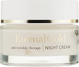 Regenerierende und straffende Nachtcreme mit Sheabutter und Goldextrakt - Organique Eternal Gold Golden Lifting Night Cream — Bild N1