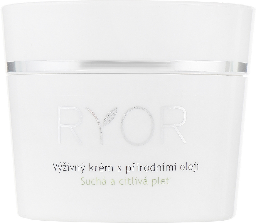 Nährende Gesichtscreme für trockene und empfindliche Haut mit natürlichen Ölen - Ryor Face Care — Bild N2