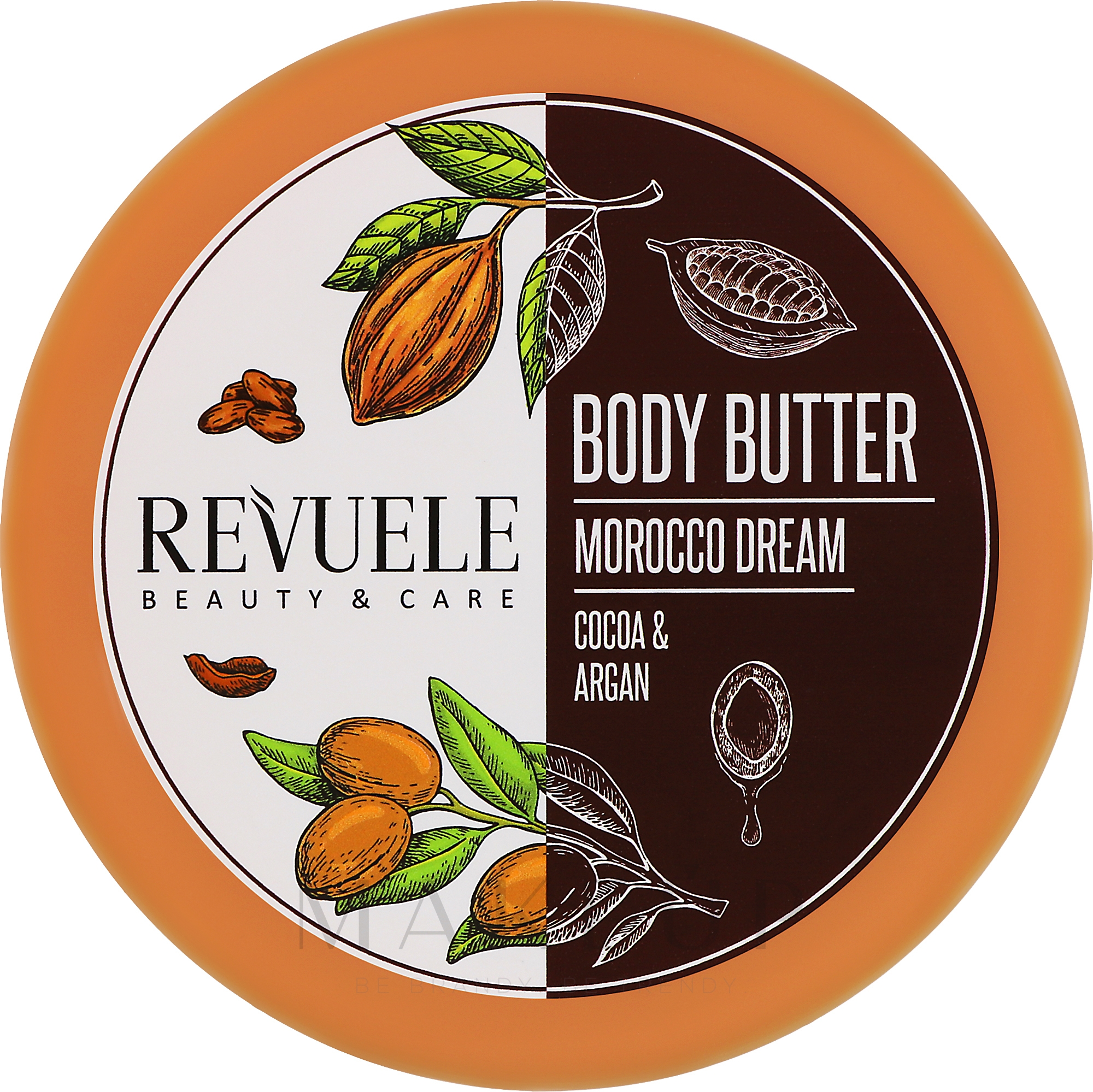 Körperbutter mit Kakao und Argan - Revuele Morocco Dream Cocoa & Argan Body Butter — Bild 200 ml