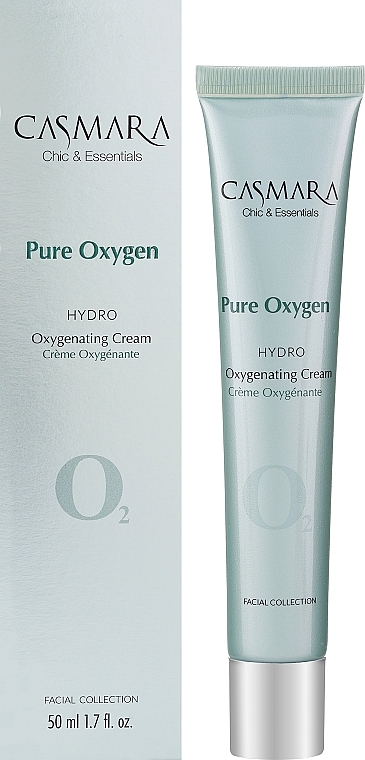 Feuchtigkeitsspendende Gesichtscreme - Casmara Pure Oxygen Hydro Oxygenating Cream O2  — Bild N2