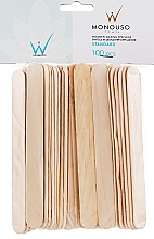Düfte, Parfümerie und Kosmetik Einweg-Holzspatel 100 St. - ItalWax Wooden Waxing Spatulas Standard