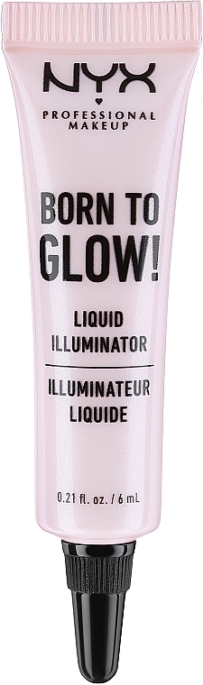 Flüssiger Highlighter - NYX Professional Makeup Born To Glow Liquid Illuminator — Bild N2