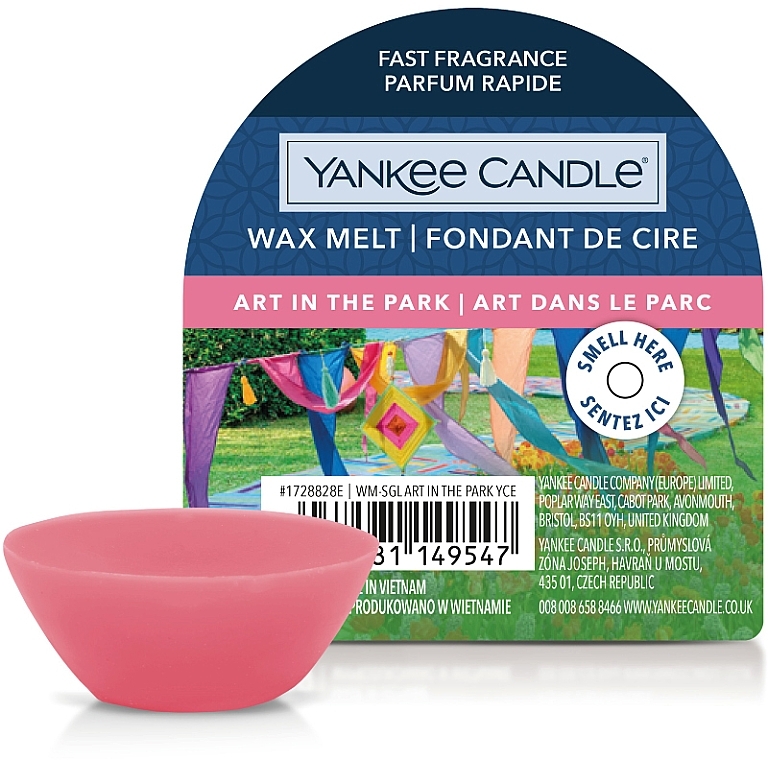 Aromatisches Wachs - Yankee Candle Wax Melt Art In The Park — Bild N1