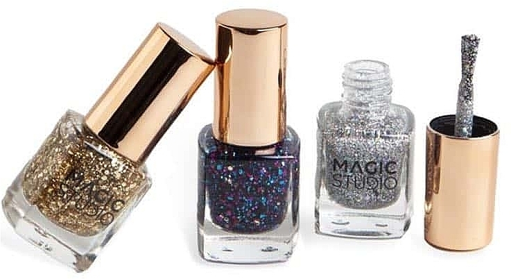 Nagellack-Set - Magic Studio Diamond 3 Nail Polish (Nagellack 3 St.) — Bild N1