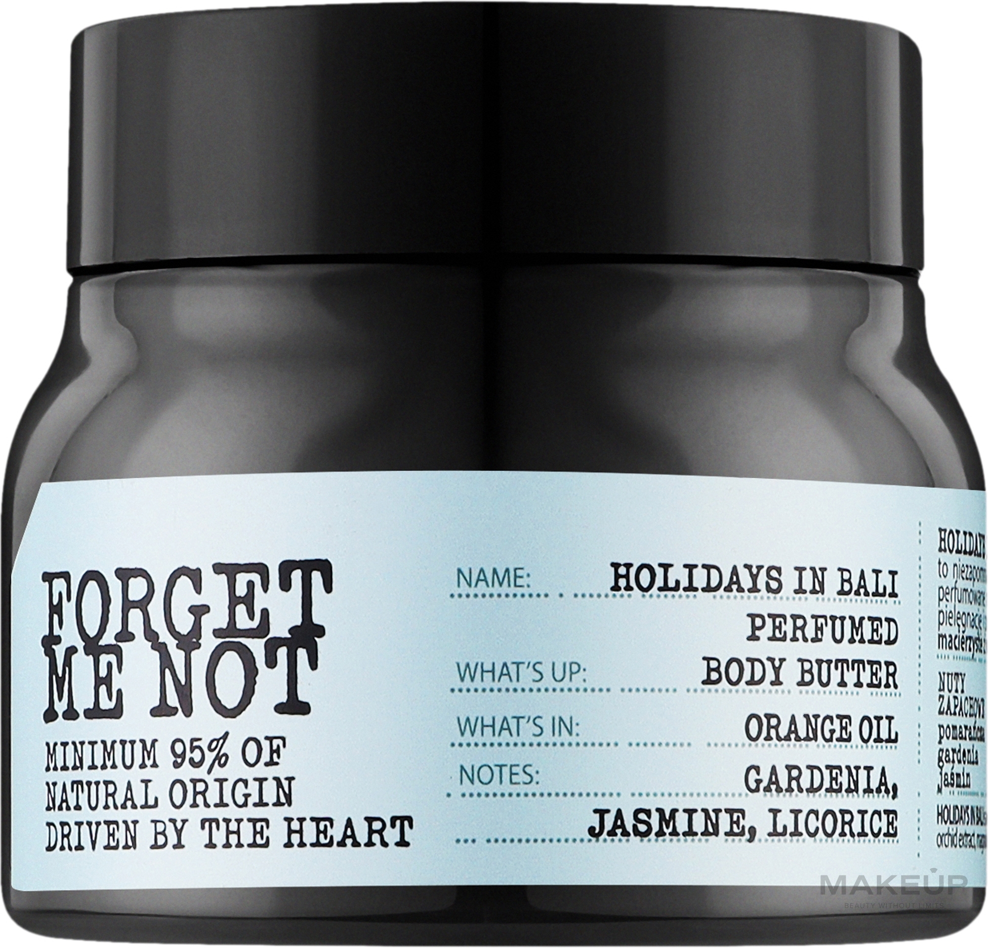 Körperbutter - Farmona Forget Me Not Holidays In Bali Perfumed Body Butter  — Bild 200 ml