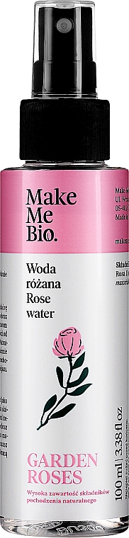 Intensiv feuchtigkeitsspendendes Rosenwasser - Make Me BIO