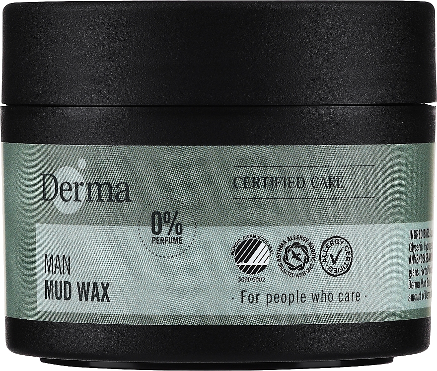 Haarwachs "Repair & Style" für trockenes & strapaziertes Haar - Derma Man Mud Wax — Bild N1