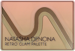 Lidschatten-Palette - Natasha Denona Retro Glam Eyeshadow Palette — Bild N2