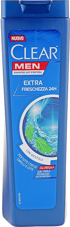 Anti-Schuppen Shampoo für Männer mit Menthol und Eukalyptus - Clear Vita Abe — Bild N1