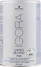 Düfte, Parfümerie und Kosmetik Blaues staubfreies Blondierpulver - Schwarzkopf Professional Igora Vario Blond Plus