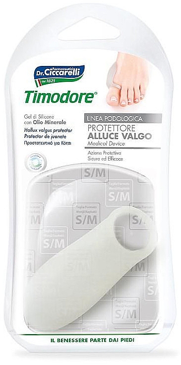 Schutzpflaster Größe S/M - Timodore Hallux Valgus Protection — Bild N1